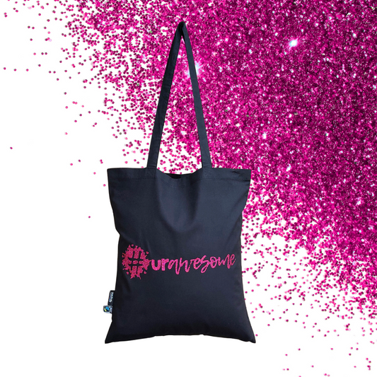 Mulepose - #urawesome - Glimmer: hot pink