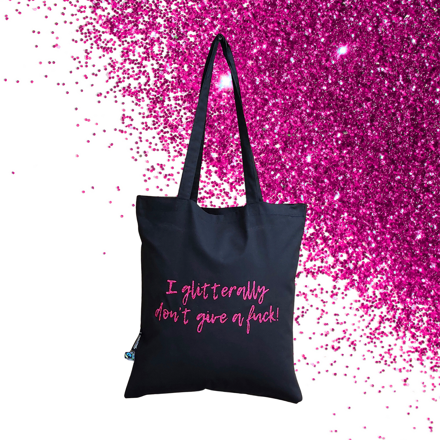 Mulepose - I glitterally don't give a fuck! - Glimmer: Hot Pink