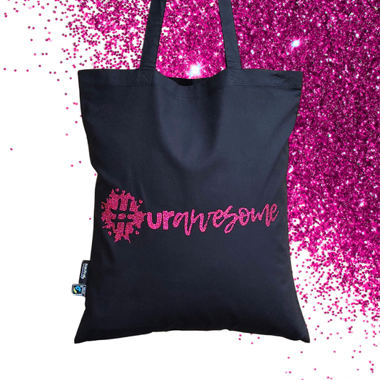 Mulepose - #urawesome - Glimmer: hot pink