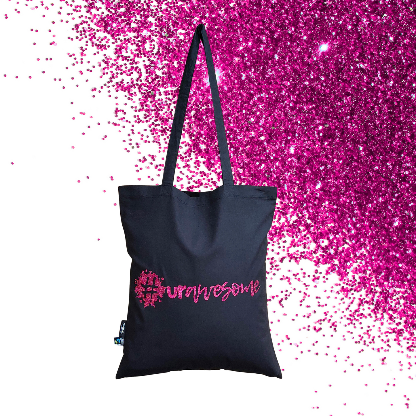 Mulepose - #urawesome - Glimmer: hot pink